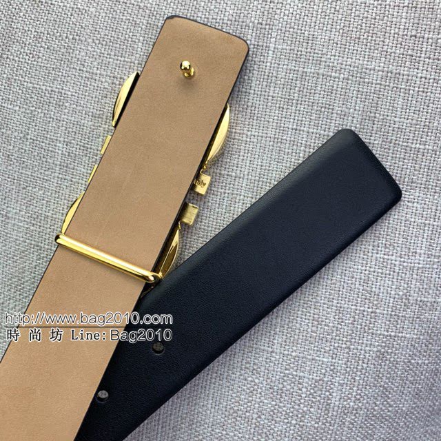 菲拉格慕男士皮帶 Ferragamo雙面牛皮紋理腰帶  jjp1917